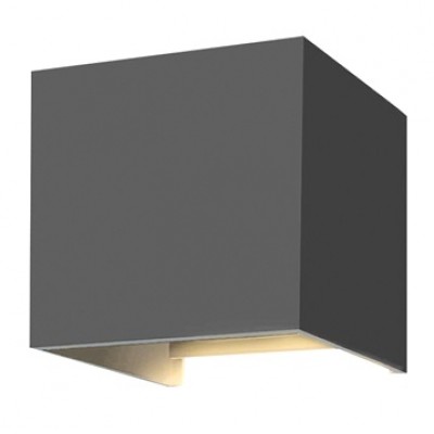 Φωτιστικό Επίτοιχο Απλίκα LED 10W 230V 800lm CCT Αλουμινίου Ανθρακί IP65 17-100689-19